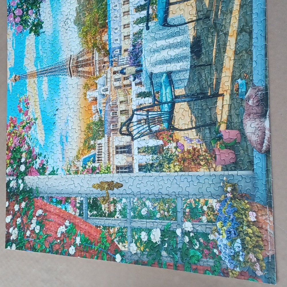 🧩Luxurious Lookout (Paris)1000 pc puzzle - Picture 4 of 5